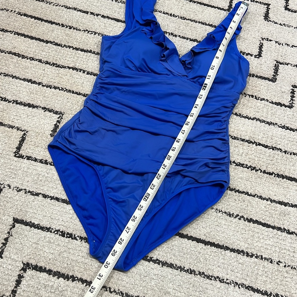Ralph Lauren Ruffled One-Piece Swimsuit - Picture 3 of 9